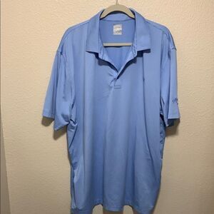 Callaway Blue Polo Shirt Relaxed Fit